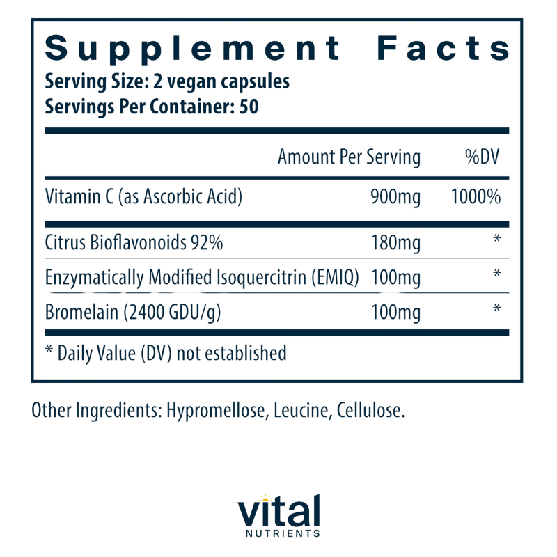 Aller-C Supplement Facts